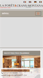 Mobile Screenshot of delaforet.ch